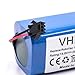 vhbw Akku kompatibel mit Mamibot ExVac 660, 680S, 880 Staubsauger Home Cleaner Heimroboter (2900mAh, 14,8V, Li-Ion)