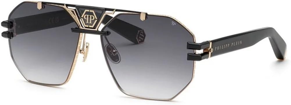 Philipp Plein Sunglasses SPP 077 M 0302 Rose Gold/Black -