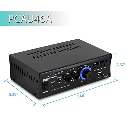 Pyle Dual Channel Home Theater Stereo Amplifier #TOP15