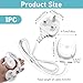 for Oral-B Electric Toothbrush Charger for Braun Pro 3 3500 Pro 2 2500 Pro 1 650 iO3 iO4 iO5 iO6 Smart 4 6 Kids Vitality Genius X Type 3757 Inductive Charging Base Waterproof Cord Replacement
