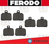 tourer beverly 250  KIT PASTIGLIE PASTICCHE FRENO FRENI FERODO ANTERIORE E POSTERIORE PER PIAGGIO BEVERLY 400 ie TOURER - PIAGGIO BEVERLY 500-500 ie CRUISER