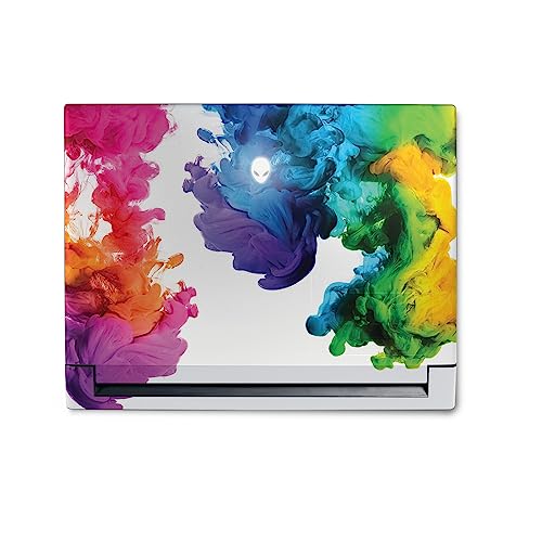 Image of MightySkins Skin Compatible with Alienware M18 R1 (2023) Full Wrap Kit - Aqua Paint | Protective, Durable, and Unique Vinyl Decal wrap Cover | Easy to Apply & Change Styles | Made in The USA