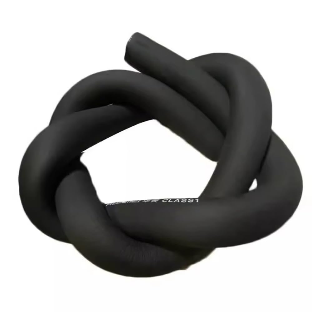 Manicotto termico in schiuma spugna da 1,9 m - Isolamento impermeabile ignifugo for HVAC, scaldabagno solare, 1 pezzo(48mmx15mm)