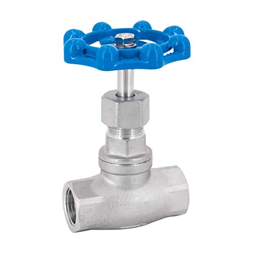 Preisvergleich Produktbild Absperrventil Edelstahl Freistromventil Abstellhahn Absperrhahn Wasser Entleerung