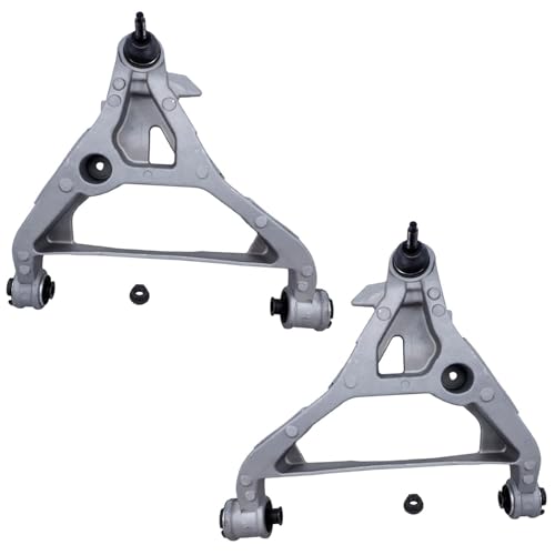 Image of Detroit Axle - 8pc Front End Suspension Kit for 2004-2006 Ford Expedition Lincoln Navigator, 4 Upper and Lower Control Arms with Ball Joint Assembly 2 Sway Bars 2 Outer Tie Rods 2005 Replacement