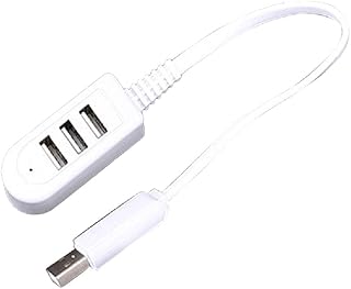 3 Port USB Splitter One for Three 3A Charger Converter Extension Cable Line Expansion Multi-Port Hub USB Data Cable 3 Port USB Hub USB High Speed Hub Splitter for Laptop