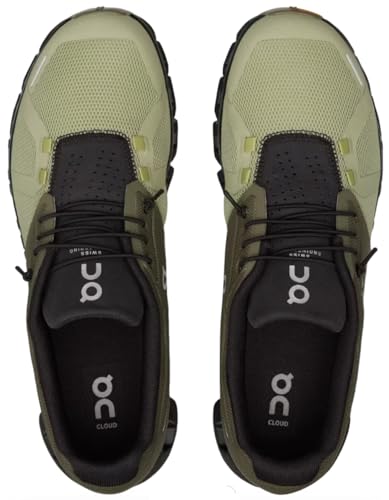 On Men's Cloud 5 Sneakers, Grove/Haze, 11 Medium US4