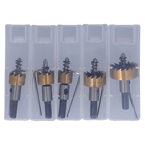 Set de Brocas Escalonadas de Acero Rápido para Metal miniatura 1