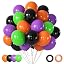 Black Orange Purple Green