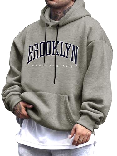 Image of Noble Monk Men's Baggy Fit Sweatshirt | Drop Shoulder Oversized Sweatshirt | Long Sleeve Zip with Collared Sweatshirts for Men's