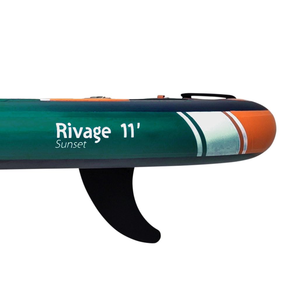 Skiffo Rivage Sunset 11' – Sup Inflable 2 en 1 Kayak Completo – 335 x 86 x 15 cm – MAX 160 kg – Estable y versátil – Diseño único