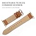 SWEES Leather Band Compatible for iWatch 38mm 40mm, Genuine Leather Replacement Strap Rose Gold Buckle Compatible iWatch Series 6 5 4 3 2 1 Sports & Edition Women And Men, Classic Brown