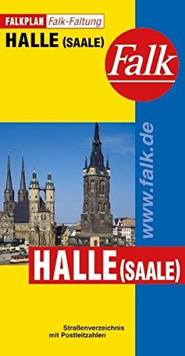 Falkplan Falk-Faltung Halle (Saale) : Amazon.de: Bücher