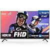 CHiQ L40FT Smart TV 40" (100 cm), Full HD, HDR10, Google TV OS, Dolby Audio & dbx-tv, Tuner Triplo DVB-C/T/T2/S/S2, Chromecast Incorporato, Design Metallico Senza Cornice HEVC Main 10