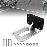CWaveRow Universal Kayak Trolling Motor Mount Transom Mount Bracket Compatible with Flat Stern Kayaks or Boats Fits Electric Trolling Motors Only Heavy Duty Easy Install
