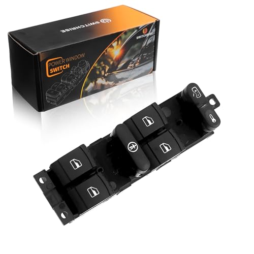 SWITCHRISE Power Window Switch for Volkswagen Golf Jetta Bora MK4 1999-2004 Window Control Switch for Volkswagen Passat B5 1998-2005 No.1GD959857/1J4959857 Front Left Driver Side