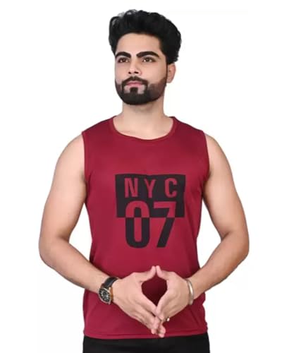 Image of Nylon Gym Vests for Men, Soft & Comfortable