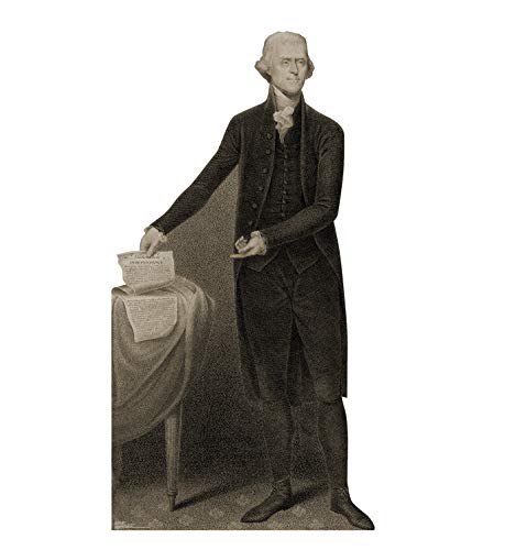 Image of Cardboard People Thomas Jefferson Life Size Cardboard Cutout Standup