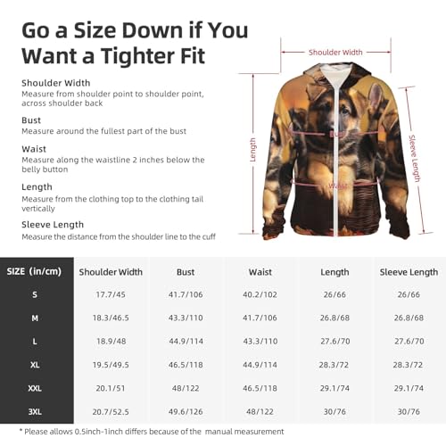 UPF 50+ Sun Protection Hoodie Long Sleeve Little german shepherd dog Sun Shirt Rash Guard Fishing Shirts for Men2