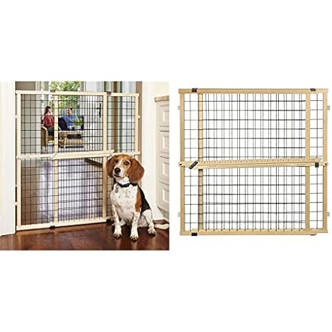 MYPET North States Wire Mesh Dog Gates: 29.5-50" Wide, 31-37" Tall, Pressure Mount, No Tools. Made in USA Cover