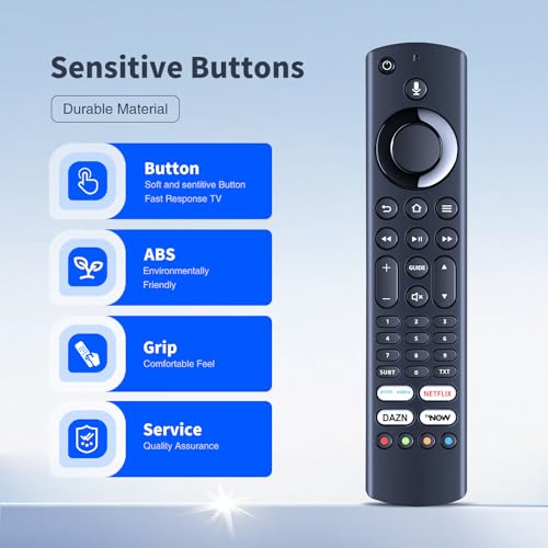 CT-8566 Ersatz Sprachfernbedienung für Toshiba TV CT-8570 CT-8565 – Bild 6