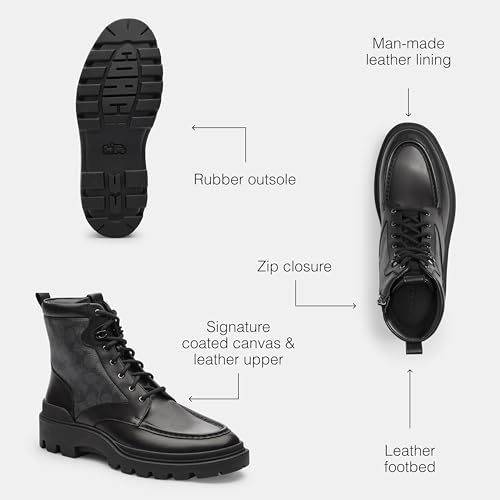 COACH Men's Connor Boot Uniform Dress Shoe3