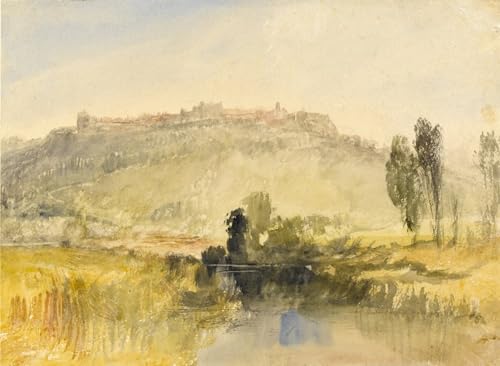 Château de Carisbrooke toile de Turner pour salon élégant et décoration de bureau raffinée