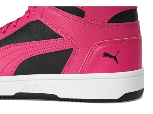 PUMA Women's Rebound Layup Sneaker, Black Pink, 8.5