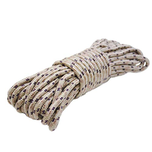 Emergency Zone 9mm Nylon Braided, 50 Foot, Multi-Purpose Camping Rope | Camouflage
