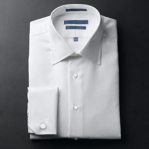 UJOY Mens Mother of Pearl Cufflinks and Studs Tuxedo Bottons Set Presentation Box Business Dress Parts for Wedding Party2