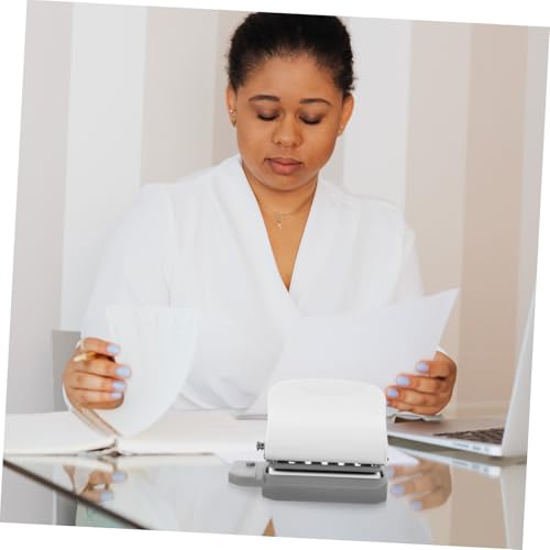 Perforatrice manuelle à 6 trous ORFOFE pour l'organisation de documents au bureau - 4