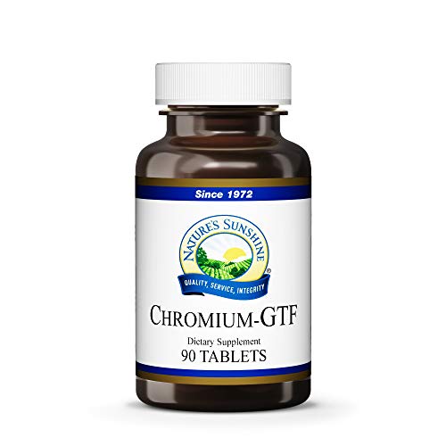 Nature's Sunshine Chromium GTF 300MCG, 90 Tablets