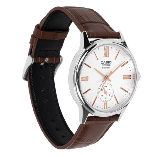 Image of Casio Men BMS-100L-5AVDF Analog Brown Watch Men (A2539)