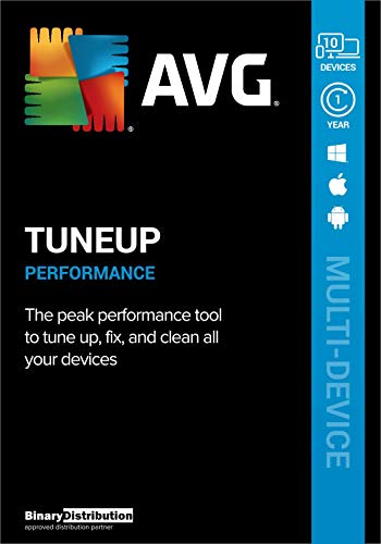 AVG TuneUp 2022, 10 Devices 1 Year, Cleaner+Update+Maintenance+Speed Up [PC/Mac/Android] [Licence]