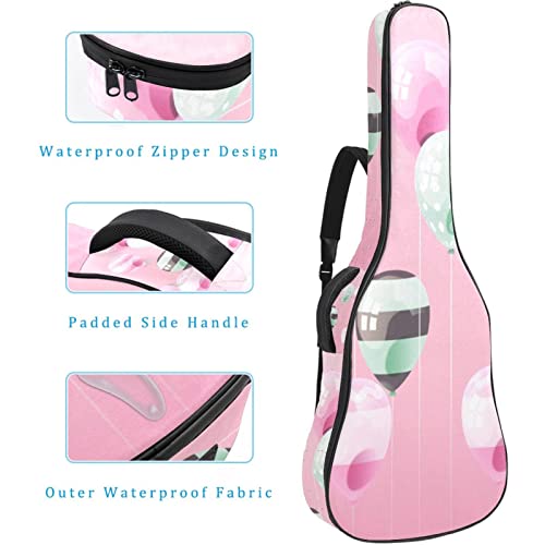 Housse de transport étanche pour guitare avec bandoulière réglable Imprimé requin océan Fond bleu, Multicolore 06, 42… - Les Beatles, Paul McCartney, John Lennon, RIngo Starr, George Harrison Housse de transport étanche pour guitare avec bandoulière réglable Imprimé requin océan Fond bleu, Multicolore 06, 42… – Image 5