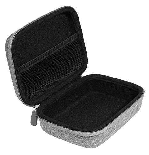 Protective Case For Fujifilm Instax Sp-3 Mobile Printer, Mesh Pocket For Cable And Printing Paper (Tweed Gray) #TOP3