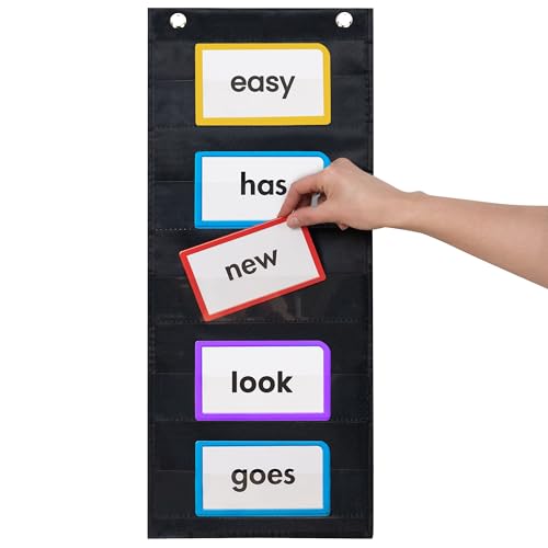 Essex Wares - Sentence Strip Pocket Chart, 9" Wide x 22" Tall,…