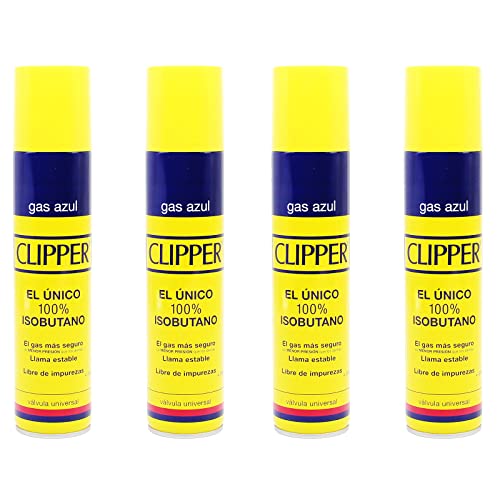 Frenterprises - Auténtico gas butano Clipper, 300ml - Líquido de recambio para encendedor de gas...