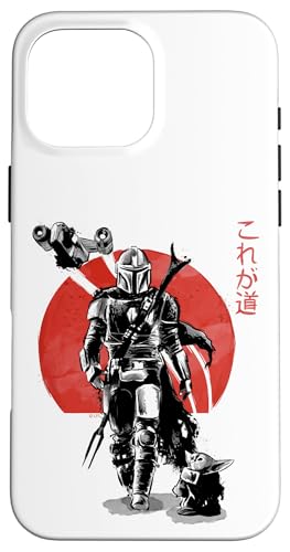 Star Wars: The Mandalorian & The Child Red Sun Portrait Case for iPhone 16 Pro Max