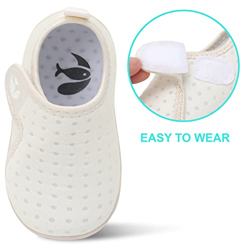 Image of FEETCITY Baby Boys Girls Water Sport Shoes Barefoot Kids Aqua Socks Quick-Dry Beach Swim Pool Shoes