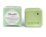 Oliva60 Shampoo Bar with Olive, Argan and Macadamia Oil, Sulphate and Paraben free, 3.5 oz (Lemongra
