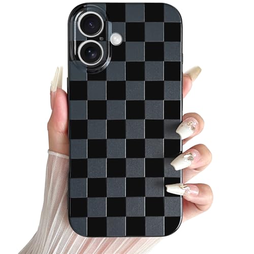 Skyseaco iPhone 16 PlusΉ P[X 킢 s͗l fUC \tg X TPU X}zP[X ϏՌ tJی  K[Y - ubN