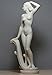 Goddess Aphrodite Venus Nude Female Figure Alabaster Statue Sculpture 12 inches