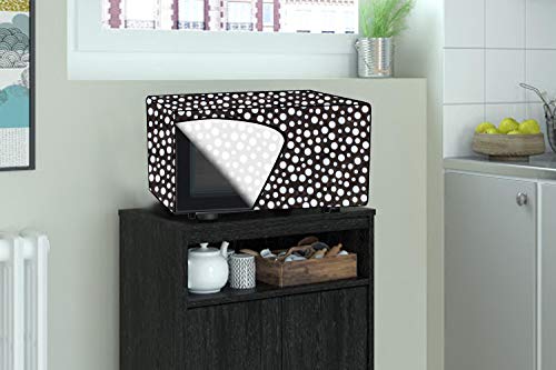 Image of Stylista Microwave Oven Cover for IFB 25 L Convection 25BC4, Polka dot Pattern