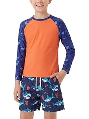 Orange+dark Blue Shark