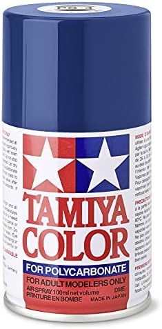 Tamiya TAM86004 86004 PS-4 Blue Spray Paint, 100ml Spray Can