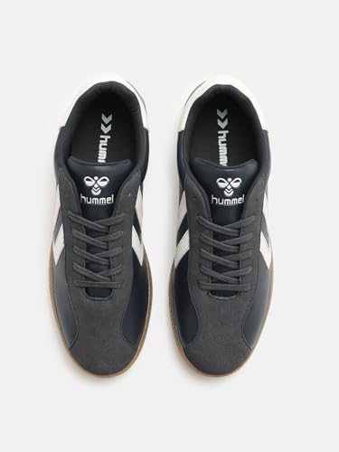 Image of hummel Classic Triumph Casual Suede Sneaker for Men Lightweight with Synthetic Suede Enhanced Comfort Cushioned Insole and Slip-Resistance Work and Play Business Casual Shoes