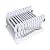 Attic Ladder Pull Down System, 12 Steps Aluminum Attic Ladder, Telescoping Garage Attic Ladder Stairs, Collapsible Loft Ladder with Armrest, Capacity 880lbs, 9.5-10ft, White