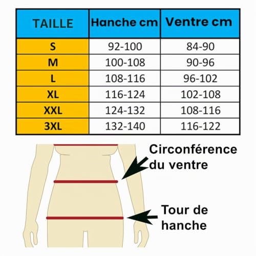 BODYPERFECT Grande Taille Porte Jaretelles Femme Ventre Plat Femme Lingerie Sculptante Corset Minceur Small – vue 4