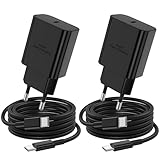 45W Chargeur USB C Câble Rapide pour Samsung Galaxy S26 S25 S24 S23 S22 Ultra FE A56/55/54/36/16/Note, Tab S/A11/10/9 5G, Super Fast USB C Prise Chargeur Adaptateur Secteur avec Type C Cable de 2m